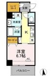 プランドール東岡崎の間取図