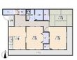 フレア栗田の間取図