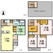 岡崎市明大寺町字沖折戸の間取図