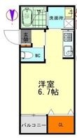 ヴァンベール岡崎の間取図