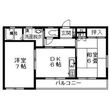 宇野ハイツの間取図