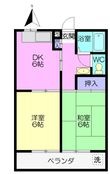 栄サンハイツの間取図