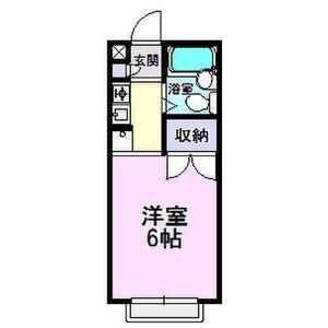 拡大写真:明大寺ハイツ 2階203の間取り