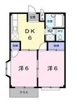 ウッディハウス岩瀬の間取図
