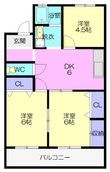 サンシャイン美合の間取図