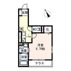 拡大写真:Living岡崎駅前 3階302の間取り