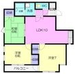 イーストガーデン杉の木館の間取図