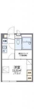 レオパレスマカービルシャナの間取図