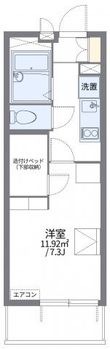 レオパレス栄の間取図