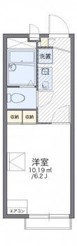 レオパレスクロワールの間取図
