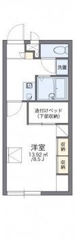 レオパレス葵の間取図