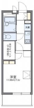 レオパレス槙の間取図