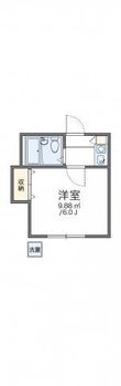 レオパレス岡崎公園の間取図