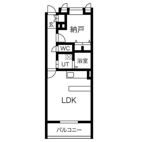拡大写真:グランスイートアイ 1階102の間取り