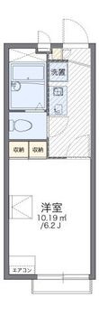 レオパレスクロワールの間取図