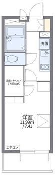 レオパレス栄の間取図