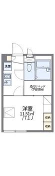 レオパレスマカービルシャナの間取図