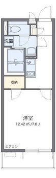 クレイノ矢南の間取図
