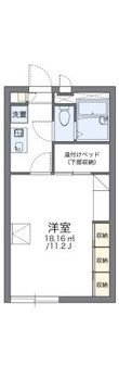 レオパレスKamiyaⅠの間取図