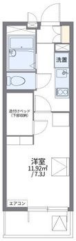 レオパレス栄の間取図