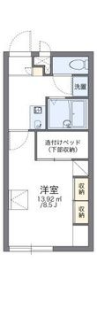 レオパレス葵の間取図