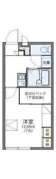 レオパレスベガの間取図