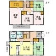 写真：上六名一丁目戸建貸家1階の間取図