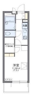 レオパレス緑丘の間取図