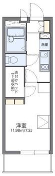 レオパレス槙の間取図