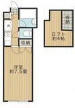 西山ハイツの間取図