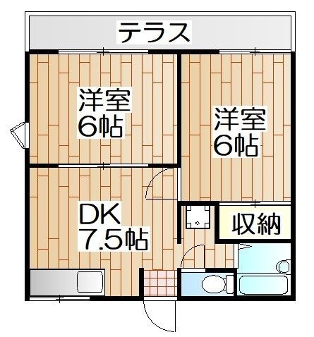 拡大写真:横浜市保土ケ谷区藤塚町 1階101の間取り