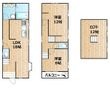 小杉陣屋町戸建ての間取図