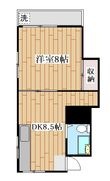 サンビレイ6の間取図