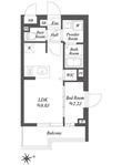 ブランシエスタ用賀の間取図