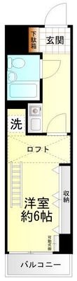 エトワール山下の間取図