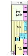 三恵ハウスBの間取図