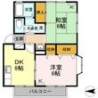 アンフィニMARUEIの間取図