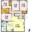 パルボヌールの間取図