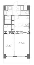 ルミナス 溝の口の間取図