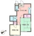 コーポ夢見の間取図