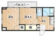 萩赤門ビルの間取図