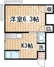 松風荘の間取図