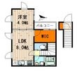 カレントカジマヤの間取図