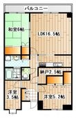 フルセイル権太坂の間取図