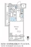 ラティエラ武蔵小杉の間取図