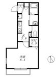 West Villageの間取図