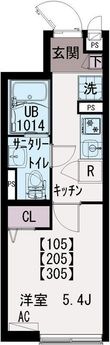 イクシオ榎町の間取図