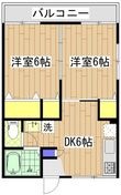 ハイツ吉田Bの間取図