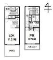 Adorable樹の間取図