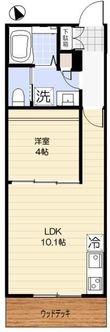 Fenice Hakuraku(フェニーチェ白楽)の間取図